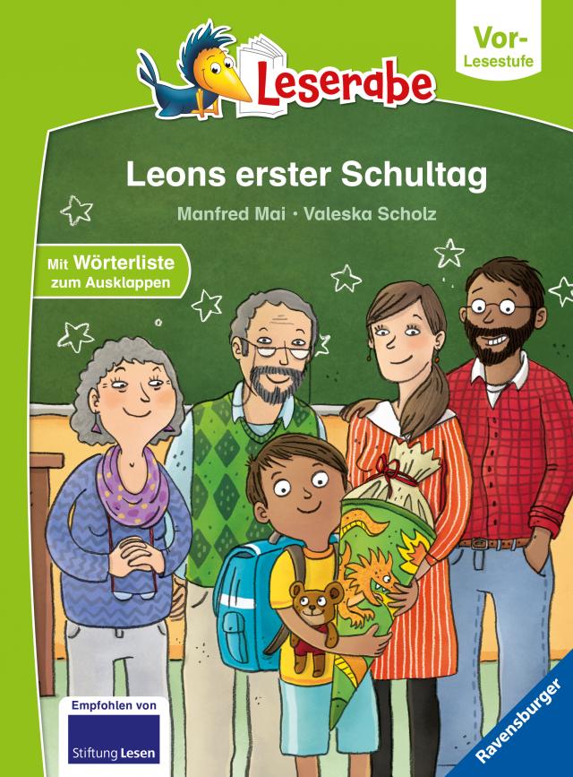 Leons erster Schultag - Leserabe ab Vorschule - Erstlesebuch für Kinder ab 5 Jahren