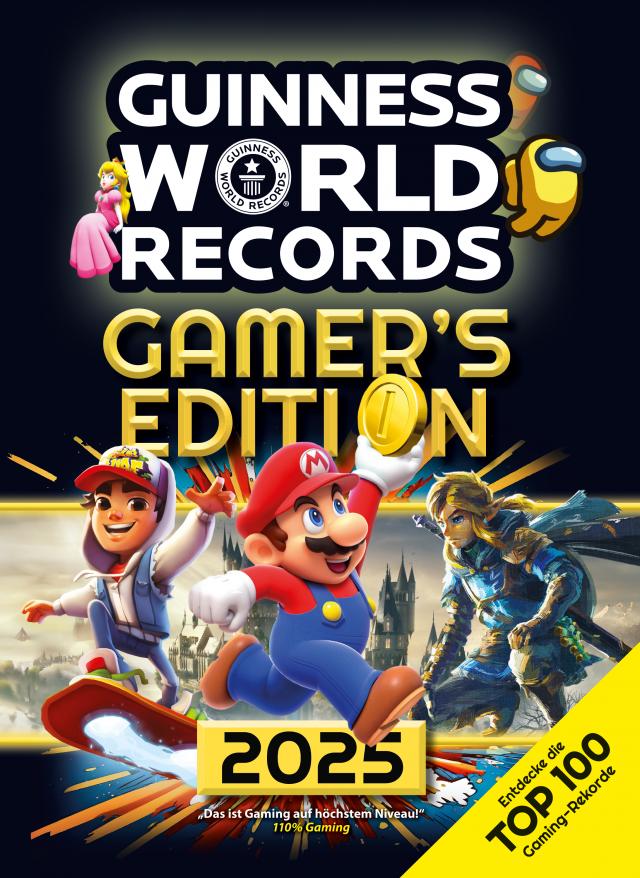 Guinness World Records Gamer's Edition 2025: deutschsprachige Ausgabe