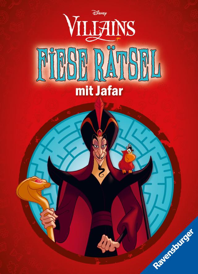 Ravensburger Disney Villains: Fiese Rätsel mit Jafar - Knifflige Rätsel für kluge Köpfe ab 9 Jahren