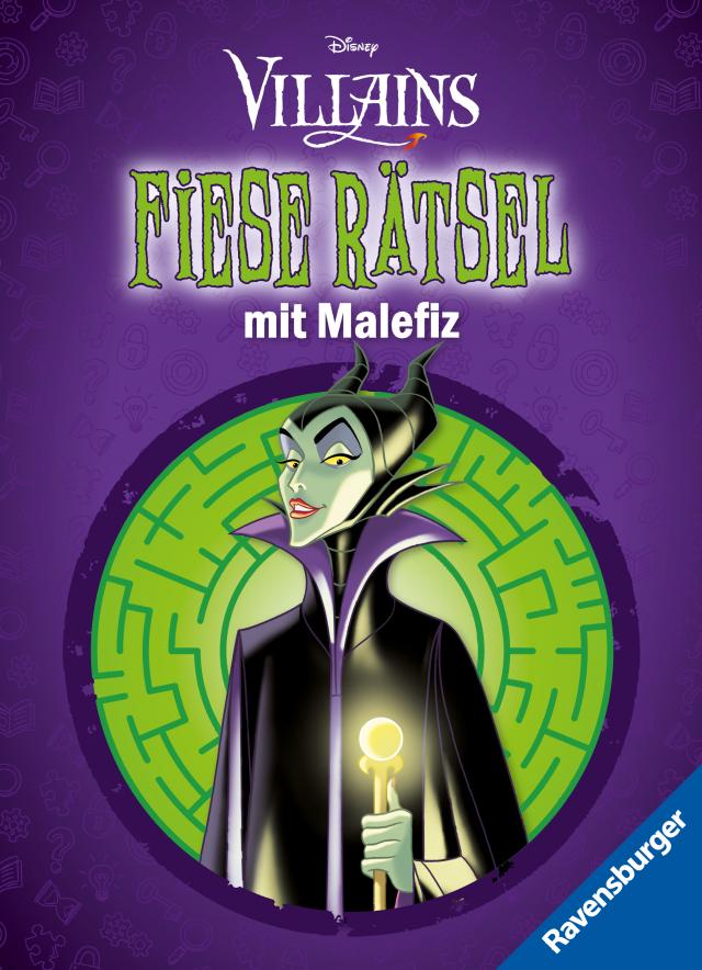 Ravensburger Disney Villains: Fiese Rätsel mit Maleficent - Knifflige Rätsel für kluge Köpfe ab 9 Jahren