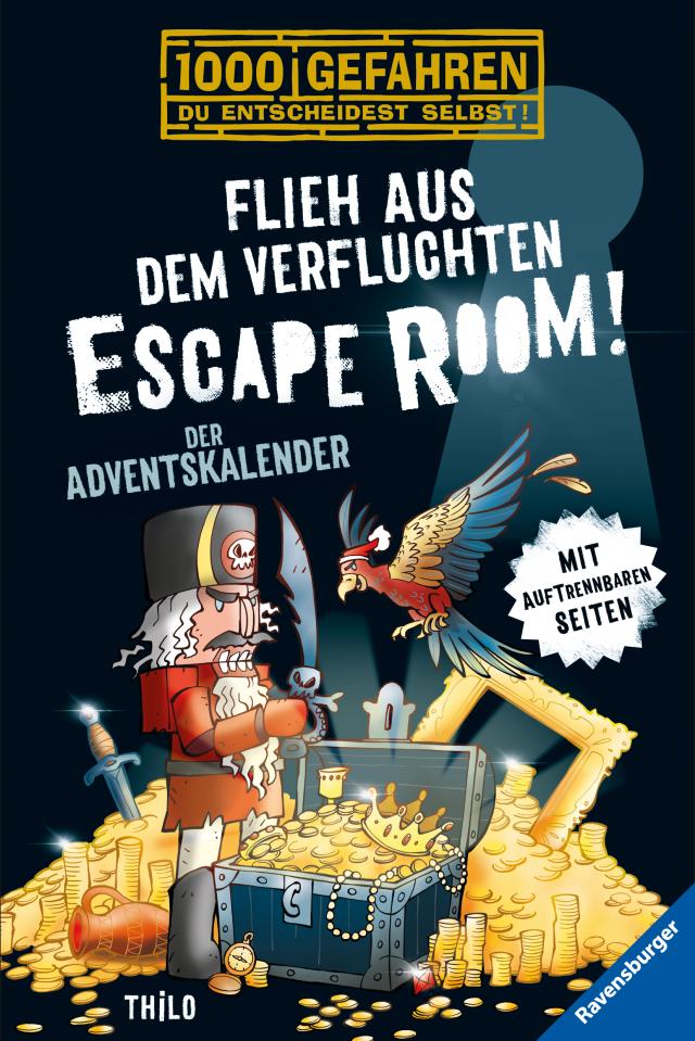 1000 Gefahren: Der Adventskalender- Flieh aus dem verfluchten Escape Room!