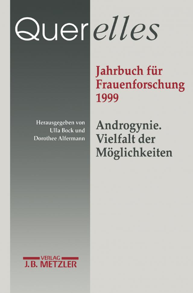 Querelles. Jahrbuch für Frauenforschung 1999.; .