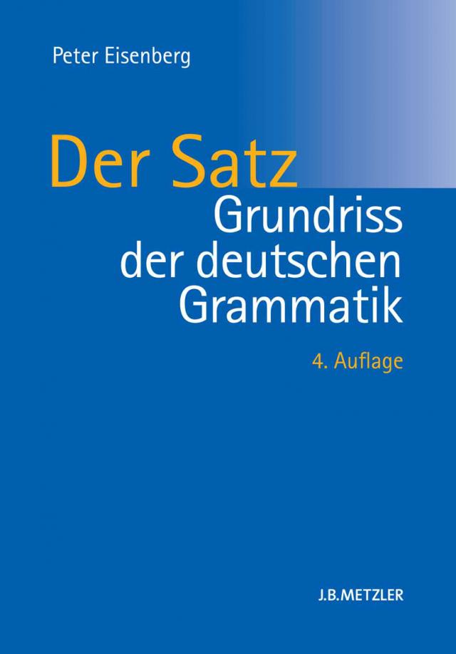 Grundriss der deutschen Grammatik