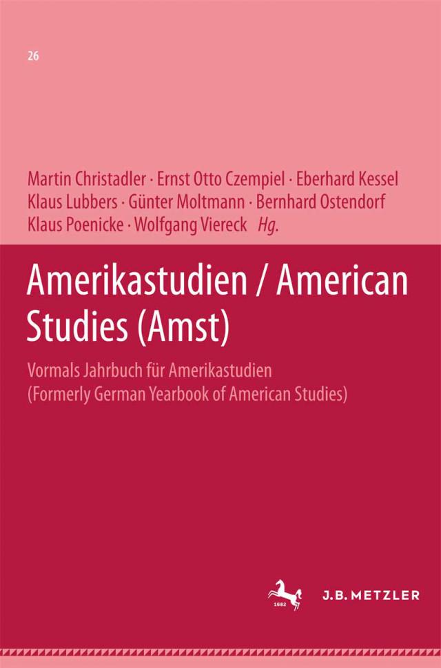 Amerikastudien / American Studies
