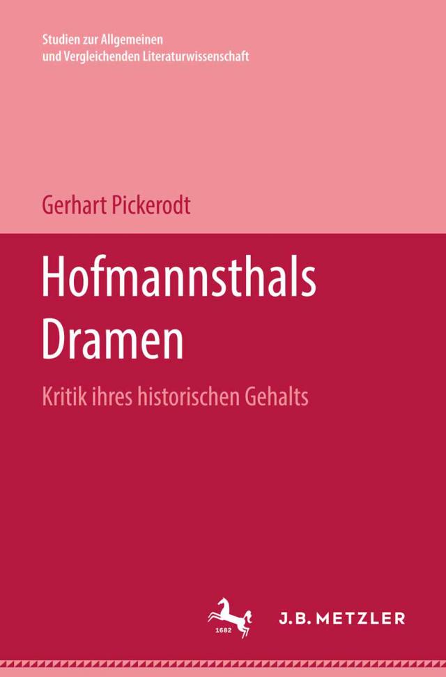 Hofmannsthals Dramen