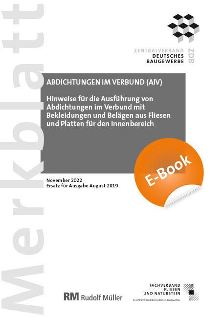 Merkblatt Abdichtungen im Verbund (PDF) 2022-11