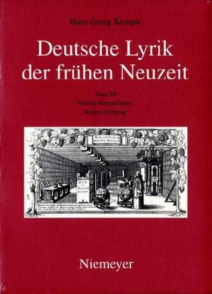 Hans-Georg Kemper: Deutsche Lyrik der frühen Neuzeit / Barock-Humanismus: Krisen-Dichtung