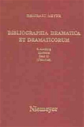 Reinhart Meyer: Bibliographia Dramatica et Dramaticorum. Einzelbände 1700-1800 / 1766-1768