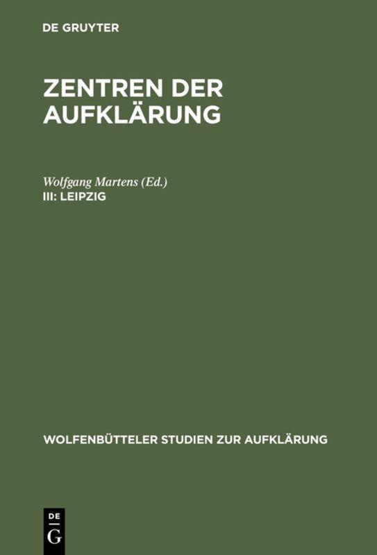 Zentren der Aufklärung / Leipzig