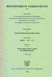 Repertorium Germanicum. Paul II. (1464-1471) / Text
