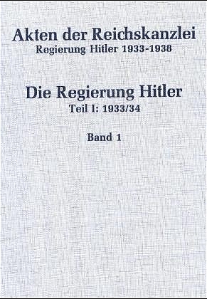 Akten der Reichskanzlei, Regierung Hitler 1933-1945 / 1933/34