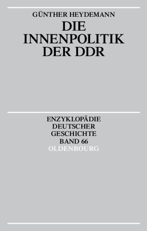 Die Innenpolitik der DDR