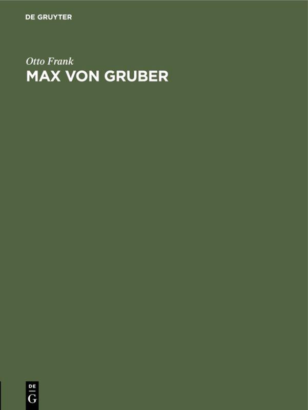 Max von Gruber