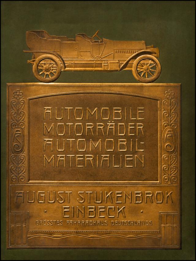 Automobile. Motorräder, Automobil-Materialien (um 1910)