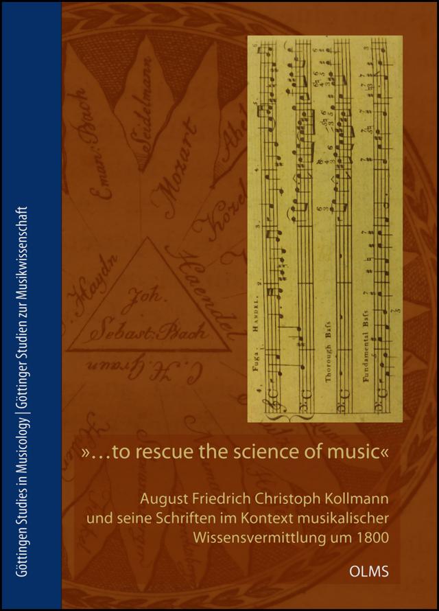 »… to rescue the science of music«
