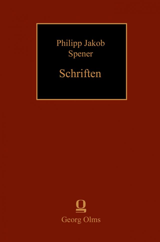 Philipp Jakob Spener: Schriften. Vier Bücher von wahrem Christentum (1610)