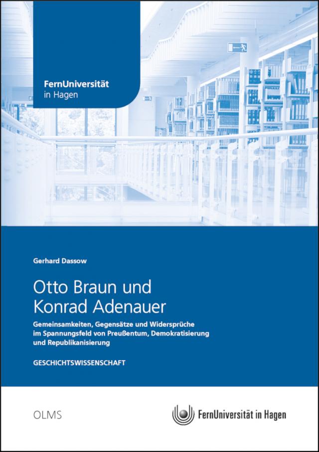 Otto Braun und Konrad Adenauer
