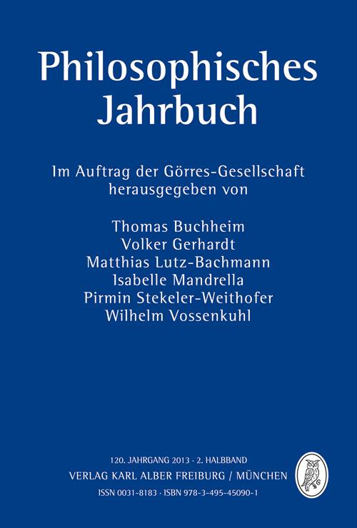 Philosophsiches Jahrbuch Bd. 122