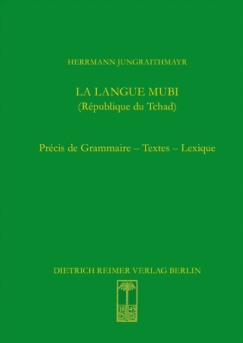 La langue mubi (République du Tchad)
