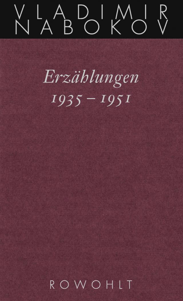Erzählungen 1935 - 1951
