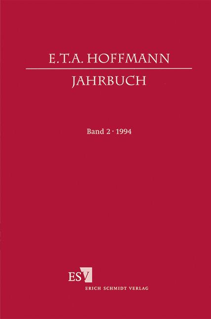 E.T.A. Hoffmann-Jahrbuch 1994