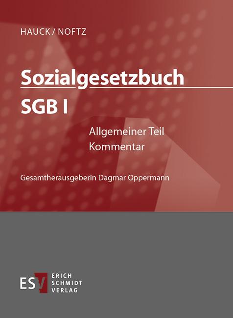 Sozialgesetzbuch (SGB) – Gesamtkommentar / Sozialgesetzbuch (SGB) I: Allgemeiner Teil - Einzelbezug