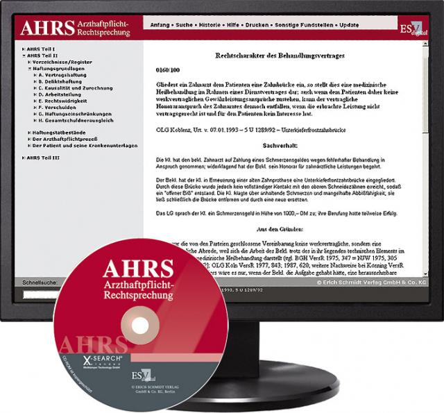 Arzthaftpflicht-Rechtsprechung digital / Arzthaftpflicht-Rechtsprechung II - bei Kombibezug Print und CD-ROM