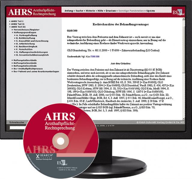 Arzthaftpflicht-Rechtsprechung digital / Arzthaftpflicht-Rechtsprechung III - bei Kombibezug Print und CD-ROM