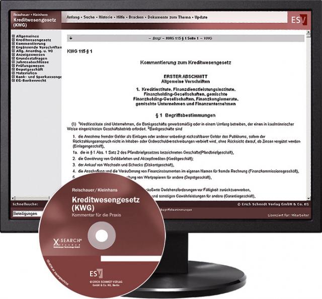 Kreditwesengesetz (KWG) - bei Kombibezug Print und CD-ROM