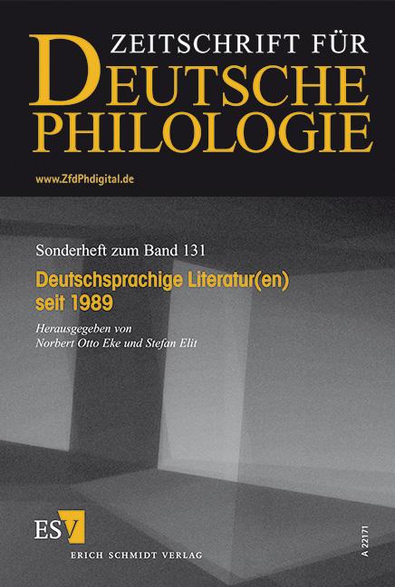 Deutschsprachige Literatur(en) seit 1989