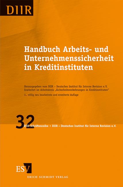 Handbuch Arbeits- und Unternehmenssicherheit in Kreditinstituten