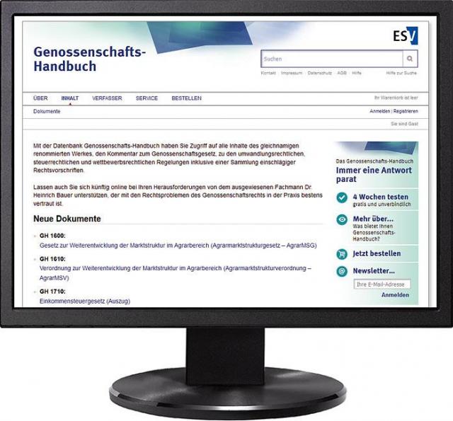 Genossenschafts-Handbuch - Jahresabonnement