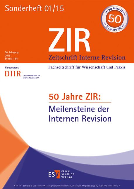 50 Jahre ZIR: Meilensteine der Internen Revision