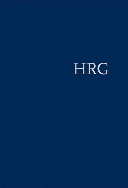 Handwörterbuch zur deutschen Rechtsgeschichte (HRG) – gebundene Ausgabe Band III: Konfliktbewältigung – Nowgorod