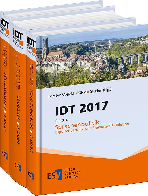 IDT 2017 Band 1, 2 und 3 als Gesamtpaket