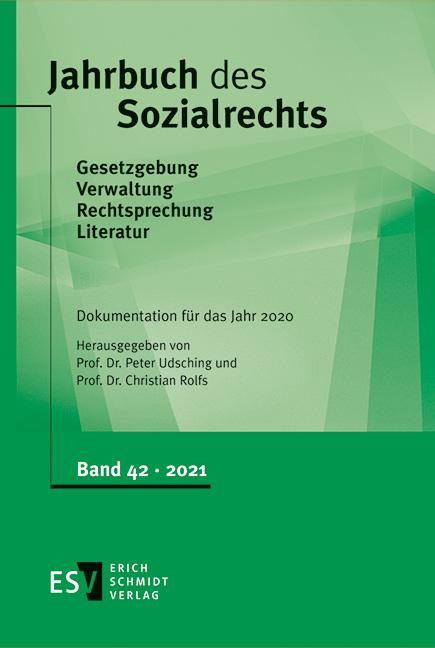 Jahrbuch des Sozialrechts / Jahrbuch des Sozialrechts Dokumentation für das Jahr 2020