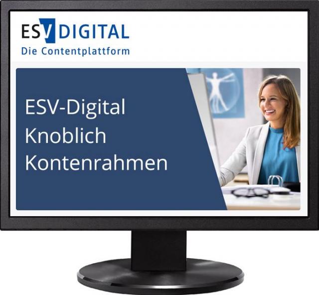 ESV-Digital Knoblich Kontenrahmen - Jahresabonnement bei Kombibezug Print und Datenbank