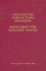 Verfassung - Verwaltung - Finanzen