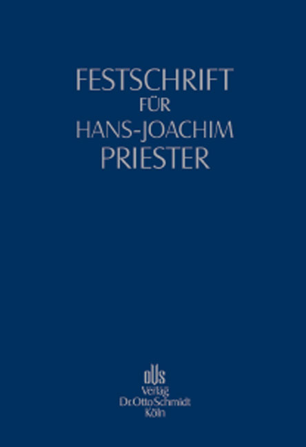 Festschrift für Hans-Joachim Priester