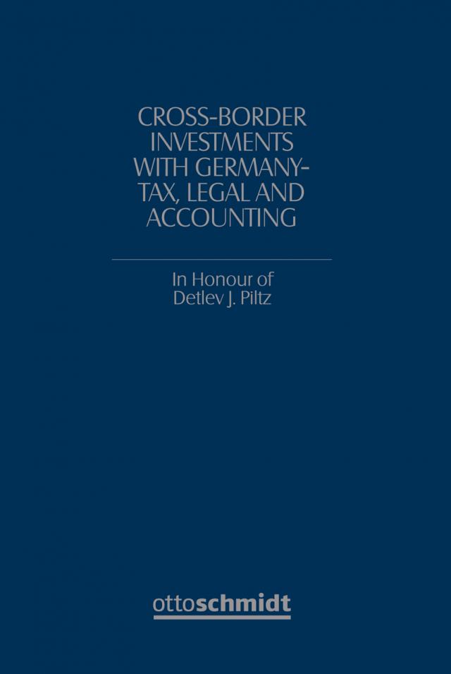 Cross-Border Investments with Germany – Tax, Legal and