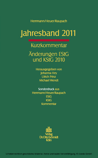 Jahresband 2011