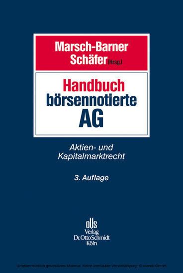 Handbuch börsennotierte AG