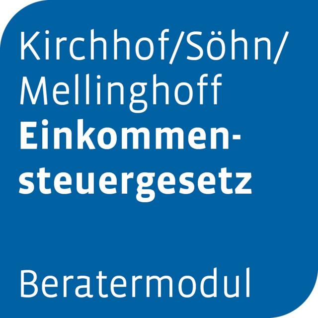 Beratermodul Kirchhof/Söhn/Mellinghoff, Einkommensteuergesetz