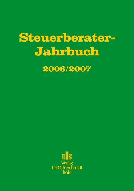 Steuerberater-Jahrbuch / Steuerberater-Jahrbuch