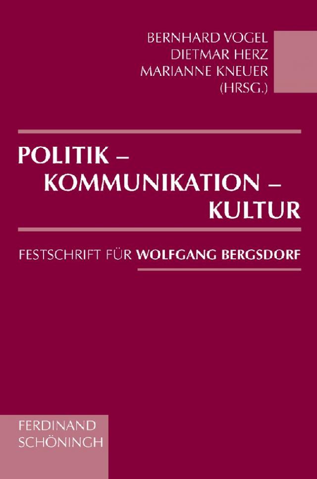 Politik - Kommunikation - Kultur