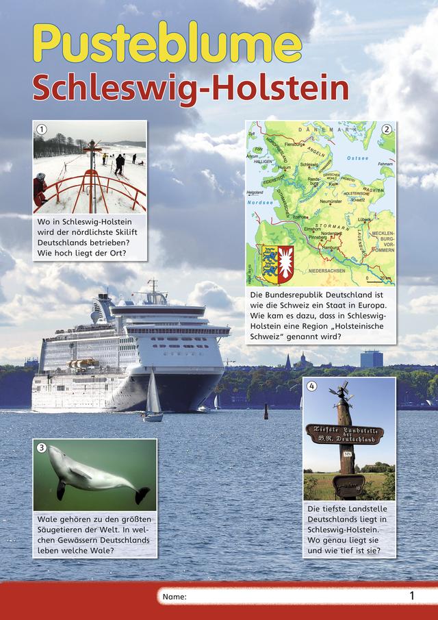 Pusteblume Sachunterricht - Ausgabe 2011 für das 4. Schuljahr in Hamburg und Schleswig-Holstein