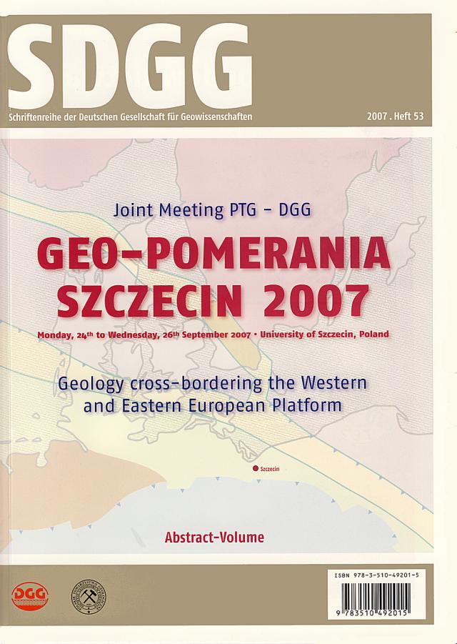 Geo-Pomerania Szczecin 2007 - Joint Meeting PTG-DGG