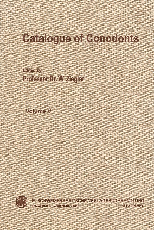 Catalogue of Conodonts