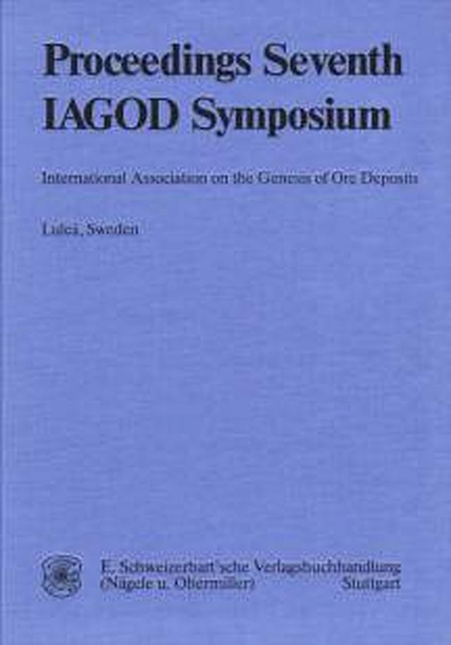 International Association on the Genesis of Ore Deposits, 7. Quadrennial Symposium
