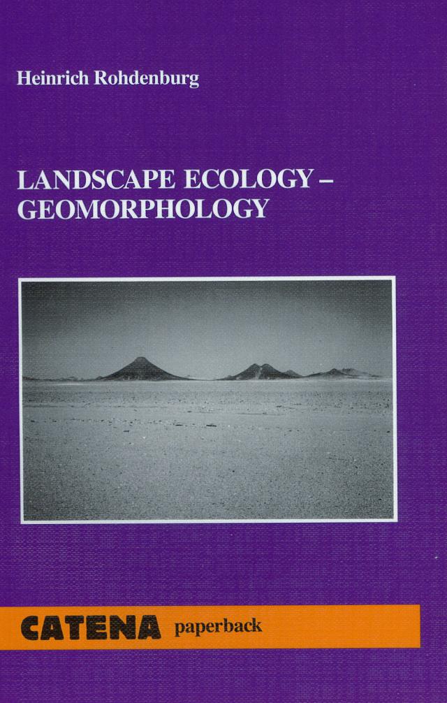 Landscape Ecology - Geomorphology